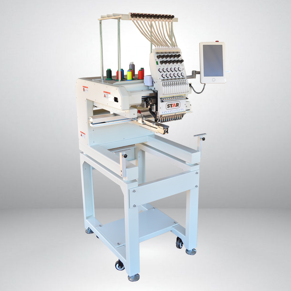 ST1201 STAR 1 HEAD Industrial EMBROIDERY MACHINE